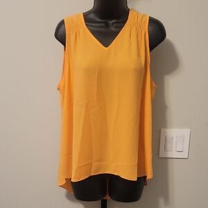 Cato Orange Relaxed Tank Top